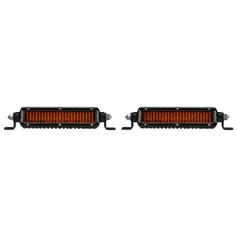 Rigid Industries Sr-Series Sae 6In. W/ Amber Pro Lens (Pair) 2
