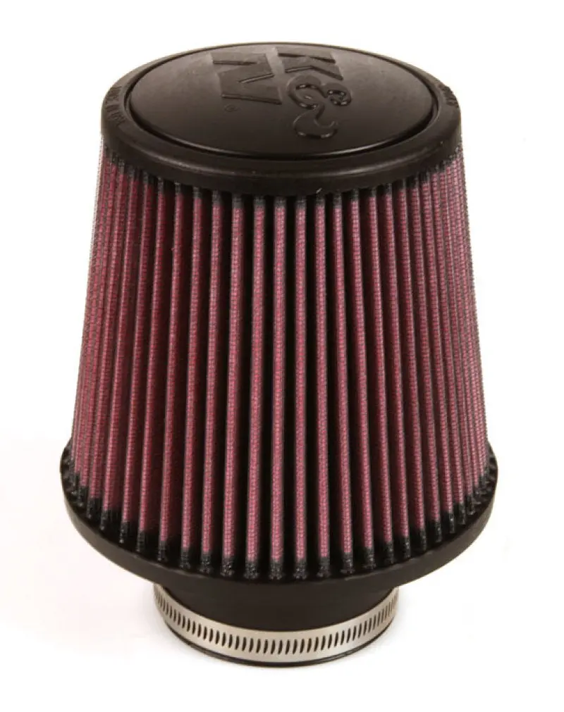 K&N Universal Rubber Filter - Round Tapered 6In Base Od X 3In Flange Id X 6In H 1