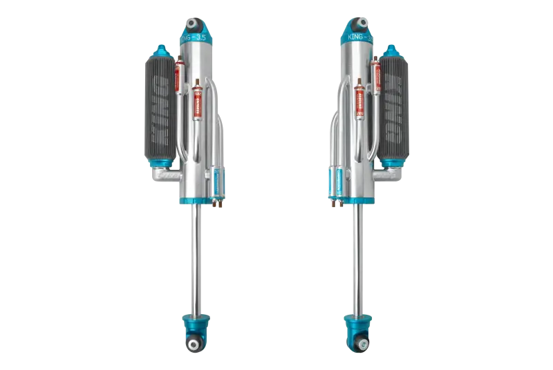 King Shocks 2021+ Ram 1500 Trx Rear 3.5 Dia Full Adjustable 4 Tube Bypass W/ Finned Res Shock (Pair) 1