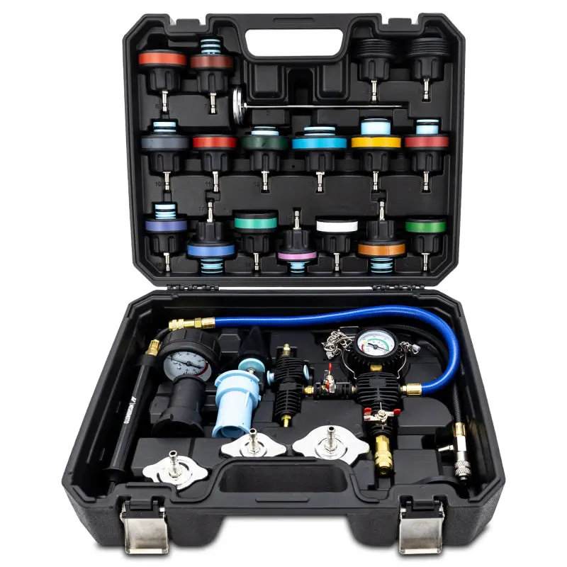 Mishimoto Cooling System Pressure Tester / Vacuum Purge Kit - 28Pc 1
