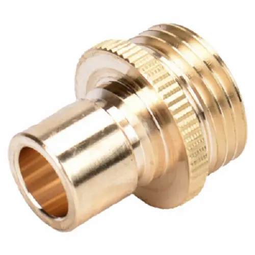 Zhejiang 30022 Solid Brass Male Garden Hose Quick Connects - Quantity Of 6 1