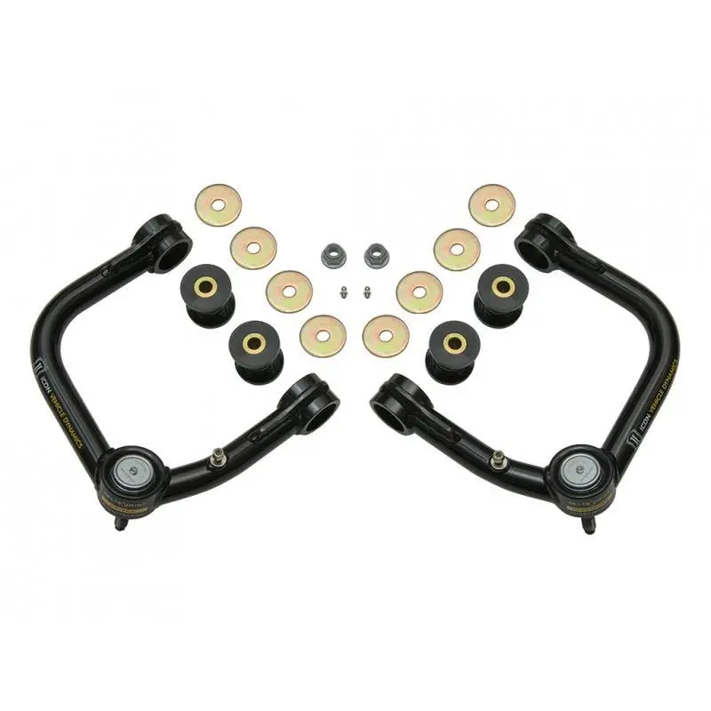 Icon Vehicle Dynamics 2005-Up Toyota Tacoma Delta Joint Tubular Upper Control Arm Kit 1