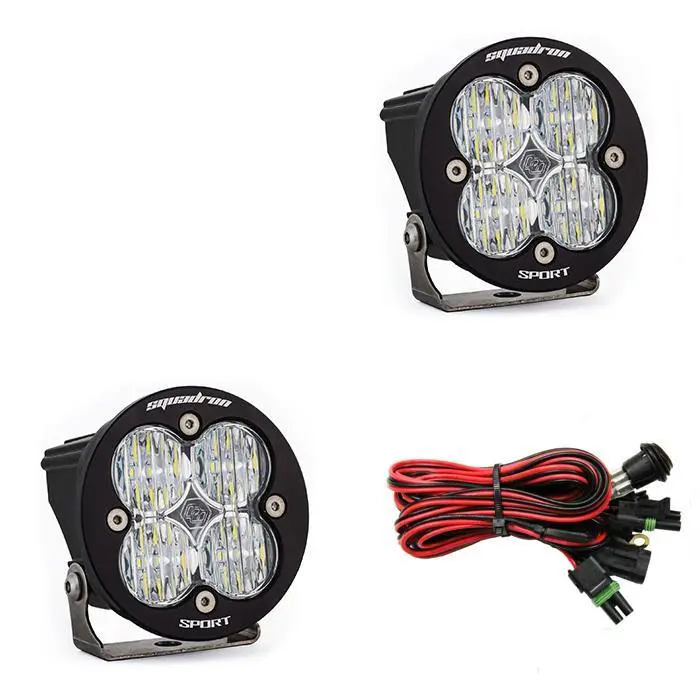 Baja Designs Squadron-R Sport, Pair Led 3