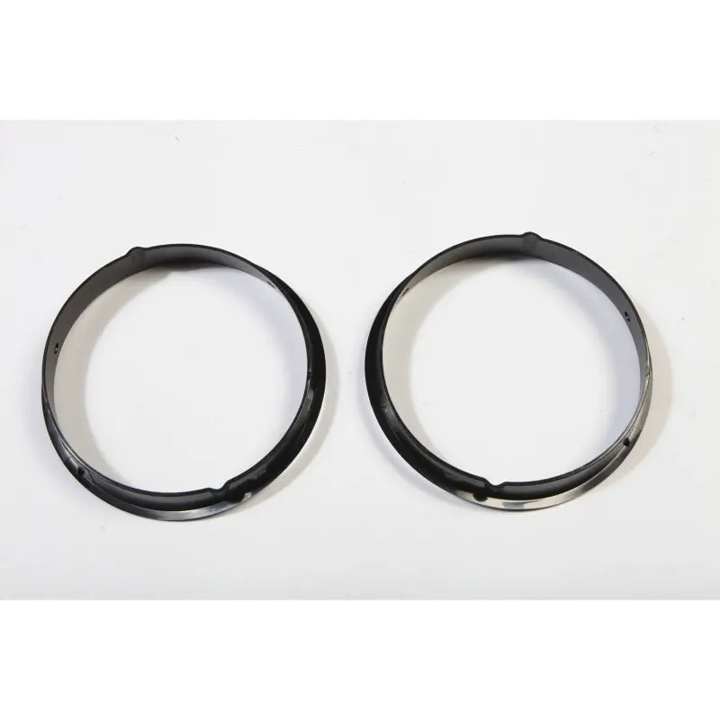 Rugged Ridge Headlight Bezels Black 97-06 Jeep Wrangler 1