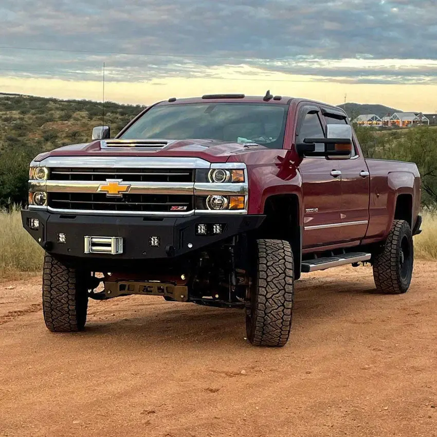 Chassis Unlimited 2015-2019 Chevy Silverado 2500/3500 Octane Front Winch Bumper 4