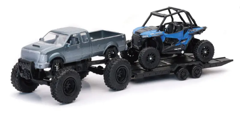 New Ray Toys Pickup Toy Hauler With Polaris Rzr Xp1000 Eps 1