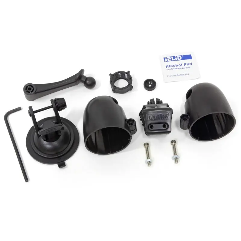 Banks Power Dual Gauge Pod Suction Mount For Idash 1.8 And 52Mm Gauges 1