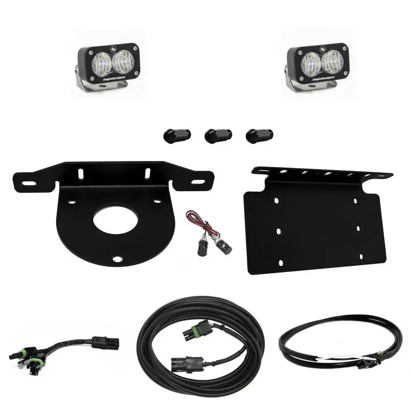 (Copy) Baja Designs 2021+ Ford Bronco Dual S2 Sport W/C Reverse Kit W/Lic Plate W/Upfitter 1