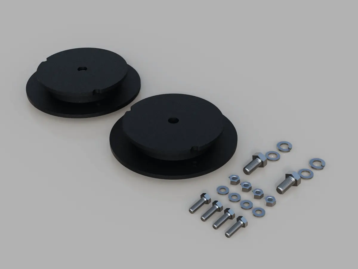 Traxda #605064 - 2013-2024 Ram 3500 Air Bag - For 1" Rear Lift Kit ****Add On Kit Only**** 1