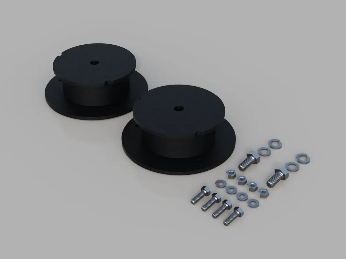 Traxda #605065 - 2013-2022 Ram 3500 Air Bag - For 2" Rear Lift Kit ****Add On Kit Only**** 1