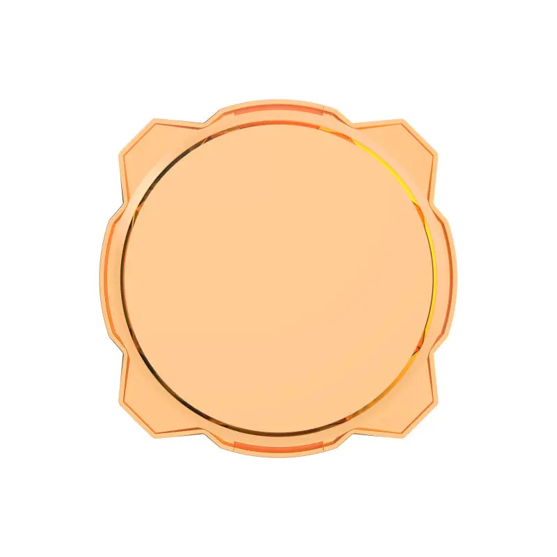 Kc Hilites 6In. Hard Shield/Cover For Gravity Pro6 Led Lights (Single) - Amber 1
