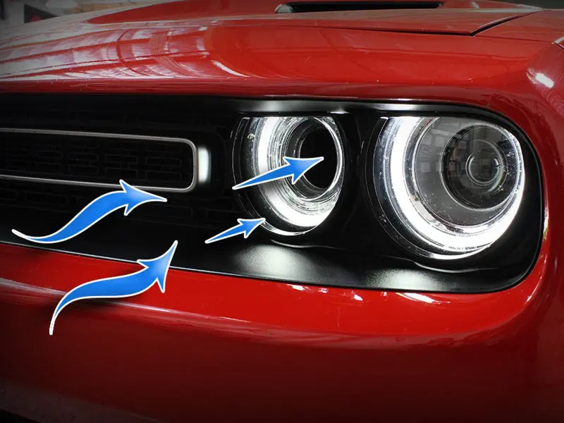 Afe Momentum Gt Dynamic Air Scoop Dodge Challenger 15-20 - Red 2