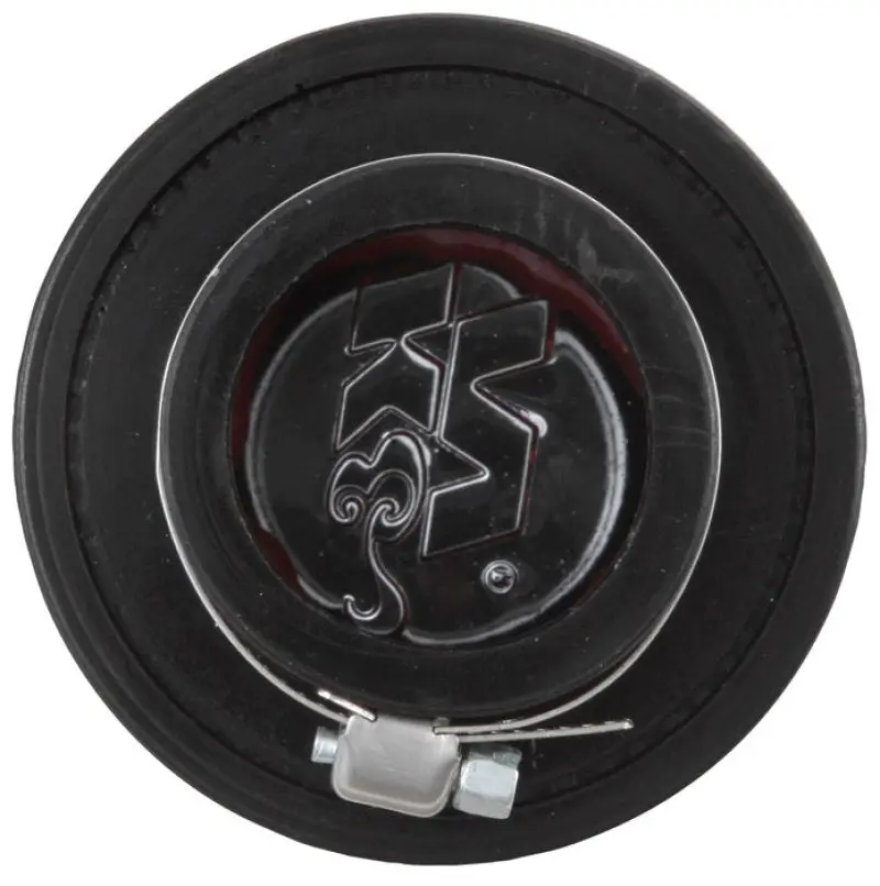 K&N 1.5In Flange Id X 3In Od X 2.5In H Chrome Finish Rubber Base Crankcase Vent Filter 2