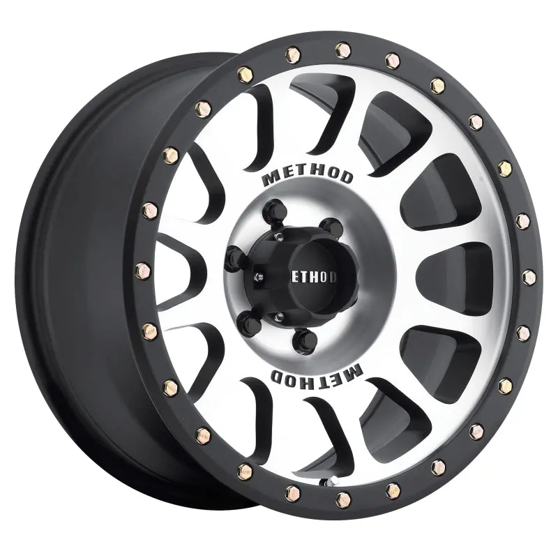 Method Mr305 Nv 16X8 0Mm Offset 6X5.5 108Mm Cb Machined/Black Street Loc Wheel 1