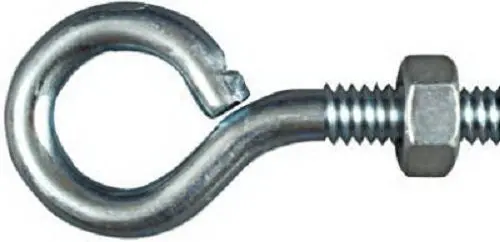 National Mfg N221-085 1/4" X 2" Eye Bolts, Zinc Plated - Quantity Of 40 1
