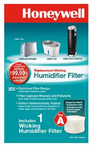 Honeywell Hac504pf1 Hac-504 Series Replacement Humidifier Filter A - Quantity Of 1 1