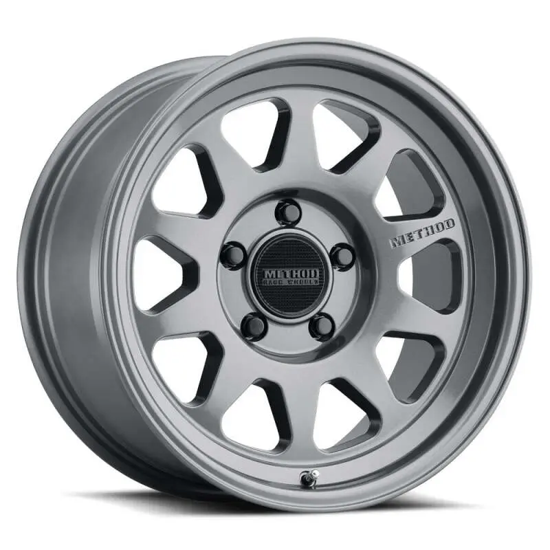 Method Mr316 17X8 25Mm Offset 5X150 110.50Mm Cb Gloss Titanium Wheel 1