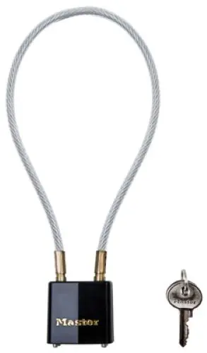 Master Lock 99Kadspt Keyed Alike 14" Steel Cable Lock - Quantity Of 1 1