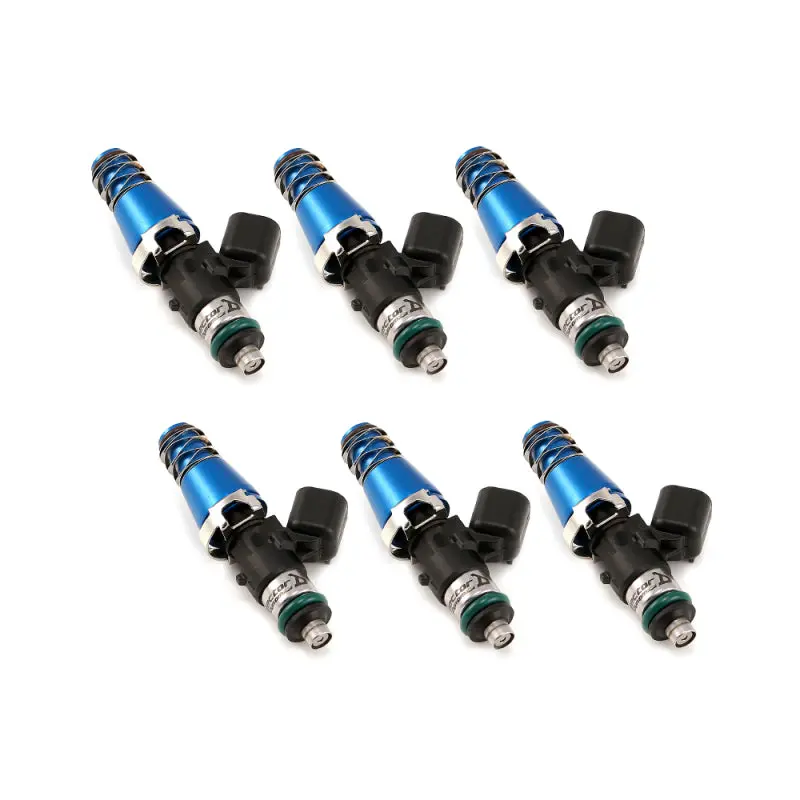 Injector Dynamics 1340Cc Injectors - 60Mm Length - 11Mm Blue Top - 14Mm Lower O-Ring (Set Of 6) 1