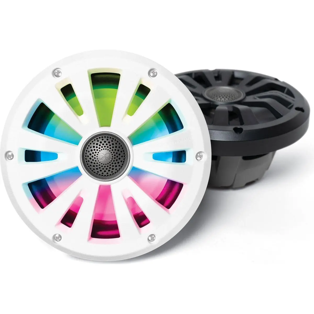 Marine Grade Ledcast Wired 8" Speakers (Pair) 1