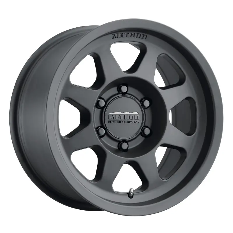 Method Mr701 16X8 0Mm Offset 6X5.5 106.25Mm Cb Matte Black Wheel 2