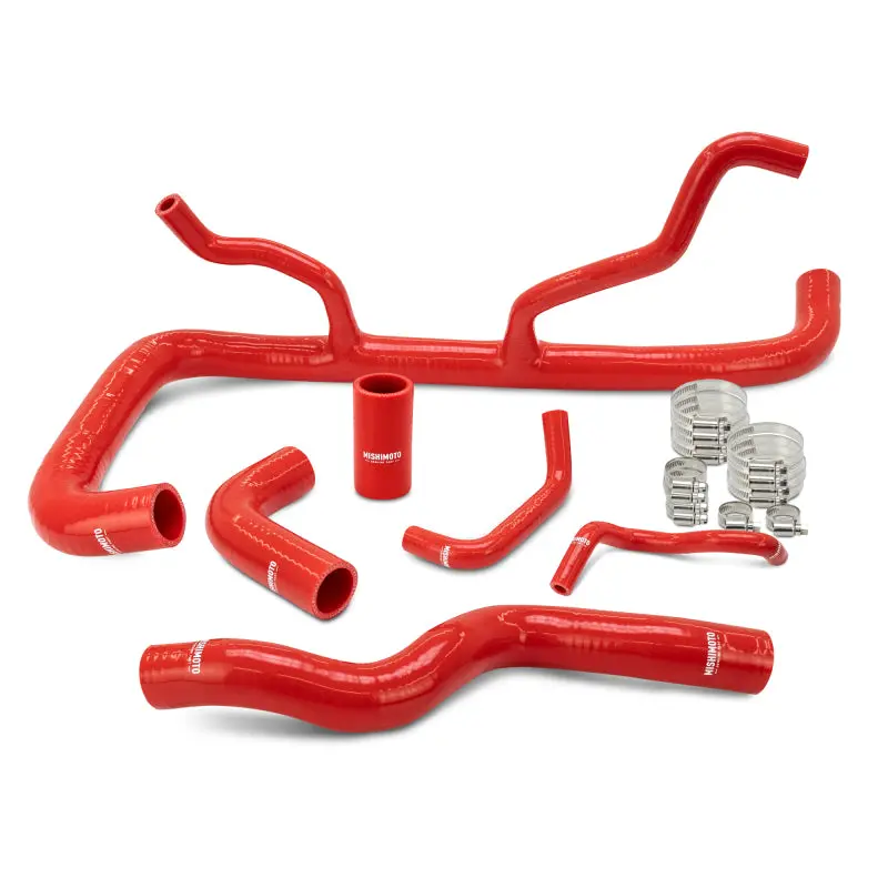 Mishimoto 2024+ Toyota Tacoma Silicone Coolant Hose Kit - At - Red 1