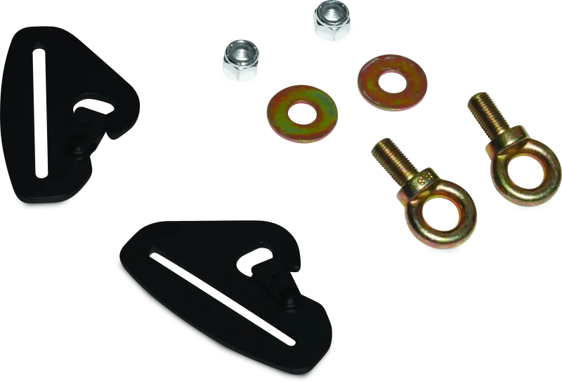 Dragonfire Racing Quick-Release Snap Hook Harness Tab Kits - 3 In. 1