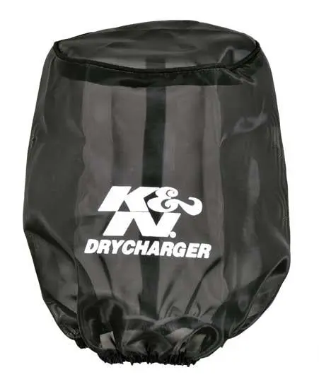K&N Drycharger Air Filter Wrap Round Tapered Black 5.375In Base Id X 4.375In Top Id X 7 H 1
