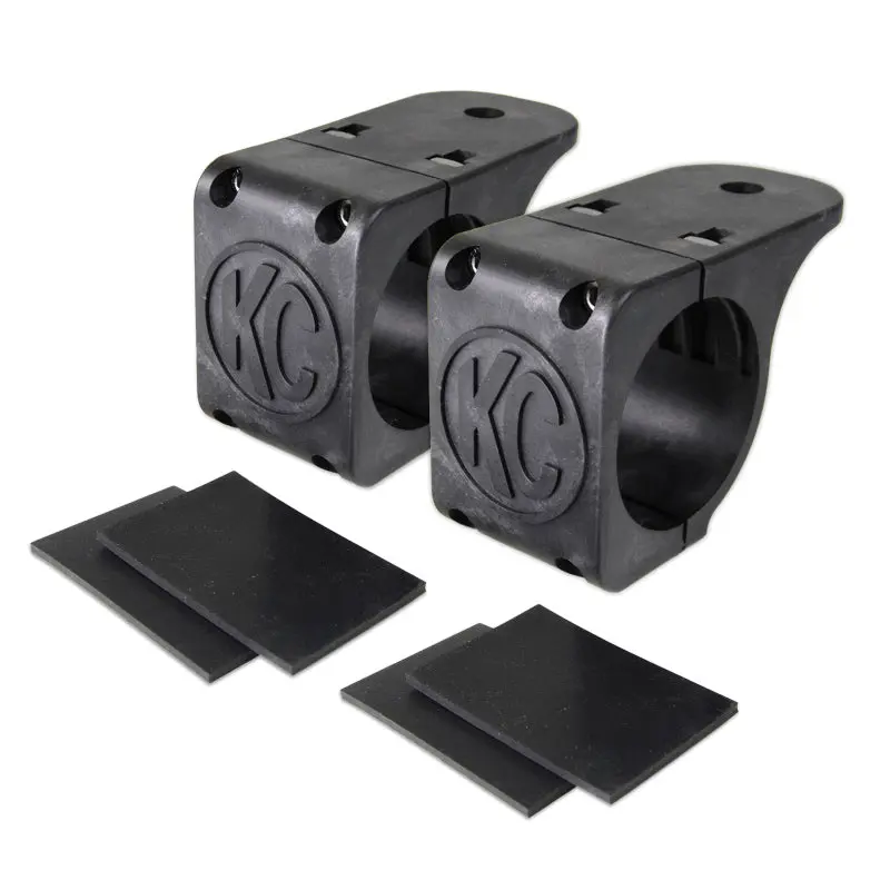 Kc Hilites Universal Tube Clamp Light Mount Bracket Set / 1.75In. To 2In. Bar (Pair) 1