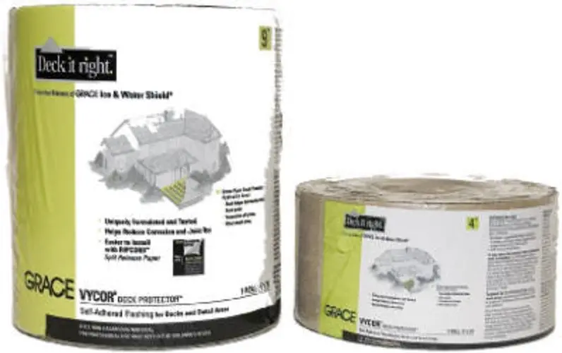 Grace 45639 4" X 75' Vycor Deck Protector - Quantity Of 6 Rolls 2