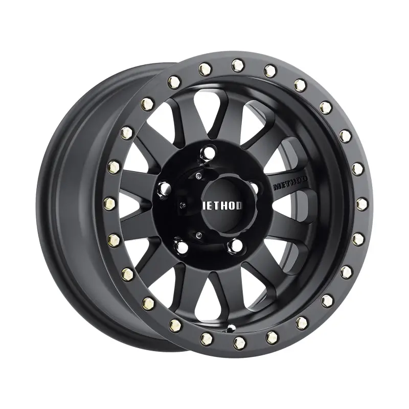 Method Mr304 Double Standard 15X8 -24Mm Offset 5X5.5 108Mm Cb Matte Black Wheel 1