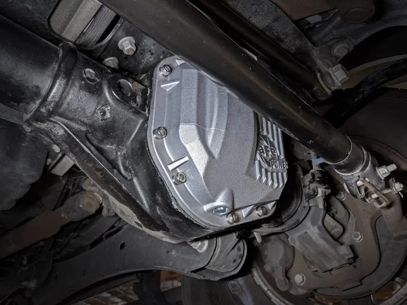 Afe Street Series Dana 60 Front Differential Cover Raw W/ Machined Fins 17-20 Ford Trucks (Dana 60) 2
