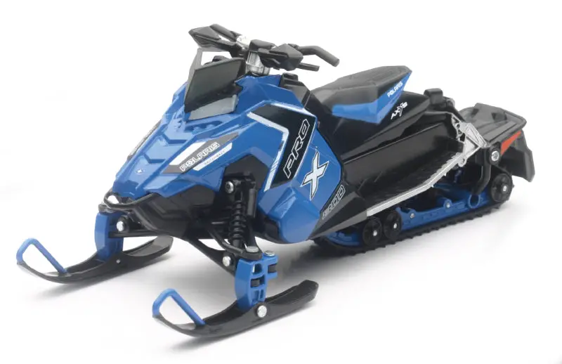 New Ray Toys Polaris Switchback Pro-X 800 Snowmobile (Blue)/ Scale - 1:16 1