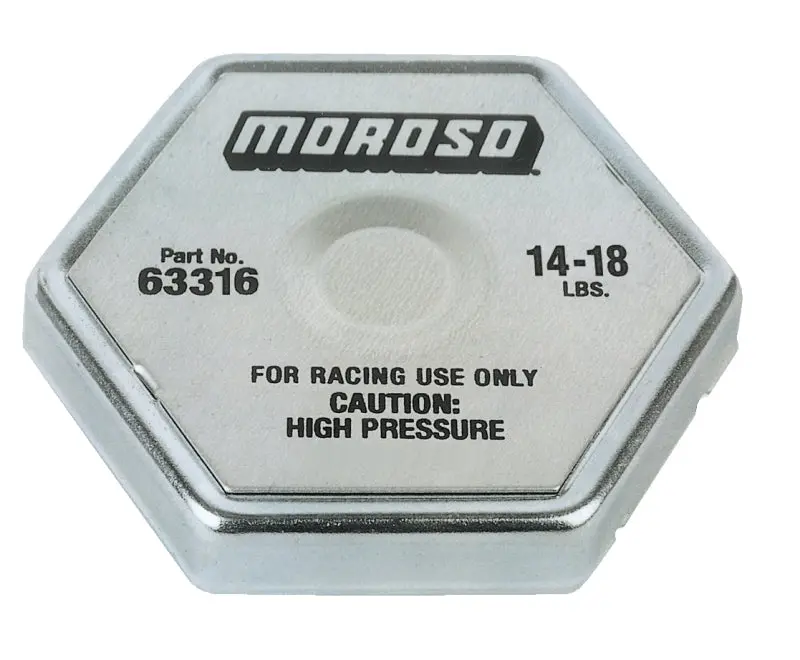 Moroso Racing Radiator Cap - 14-18Lbs 1