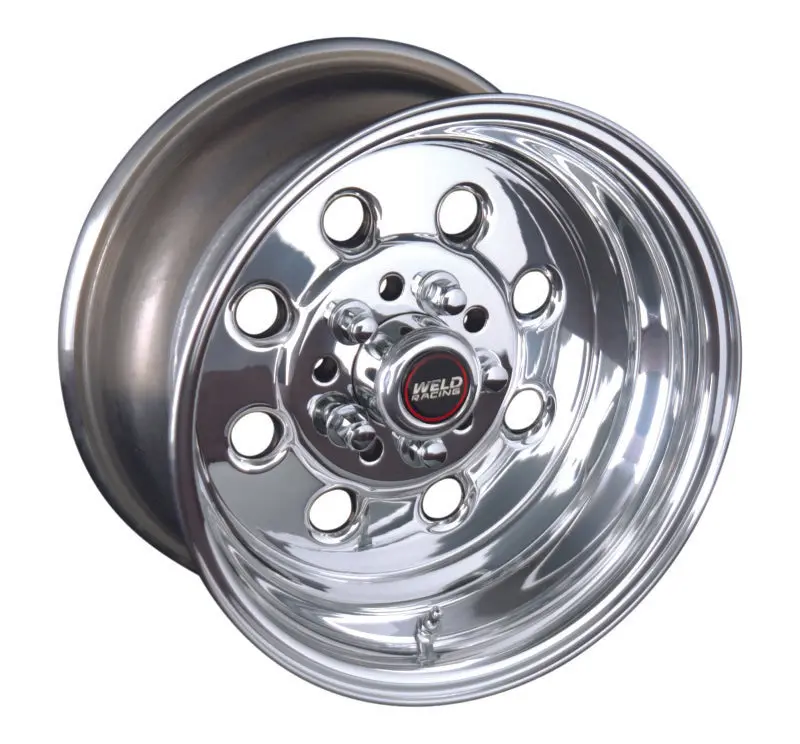 Weld Draglite 15X3.5 / 5X4.5 & 5X4.75 Bp / 1.375In. Bs Polished Wheel - Non-Beadlock 1
