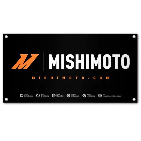 Mishimoto Promotional Large Vinyl Banner 45X87.5 Inches 1