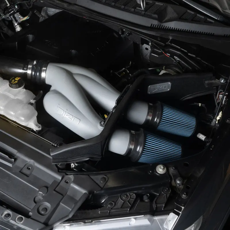 Injen 15-25 Ford F150 / 18-24 Ford Expedition Cement Grey Power-Flow Air Intake System 1