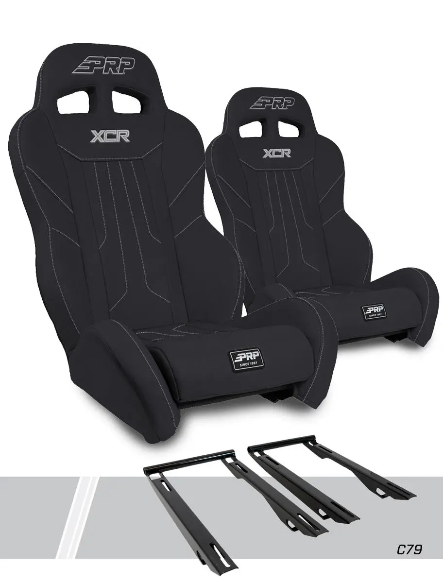 Xcr Suspension Seats Kit For Polaris Rzr Pro Xp, Pro R, Turbo R (Pair) 1
