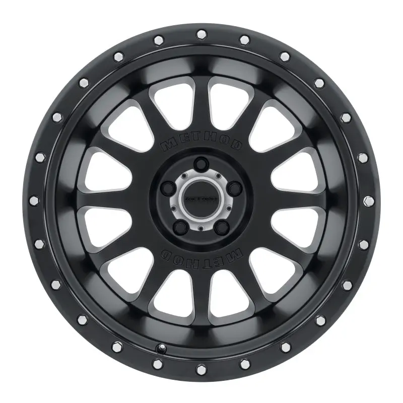Method Mr605 Nv 20X10 -24Mm Offset 5X5 71.5Mm Cb Matte Black Wheel 2