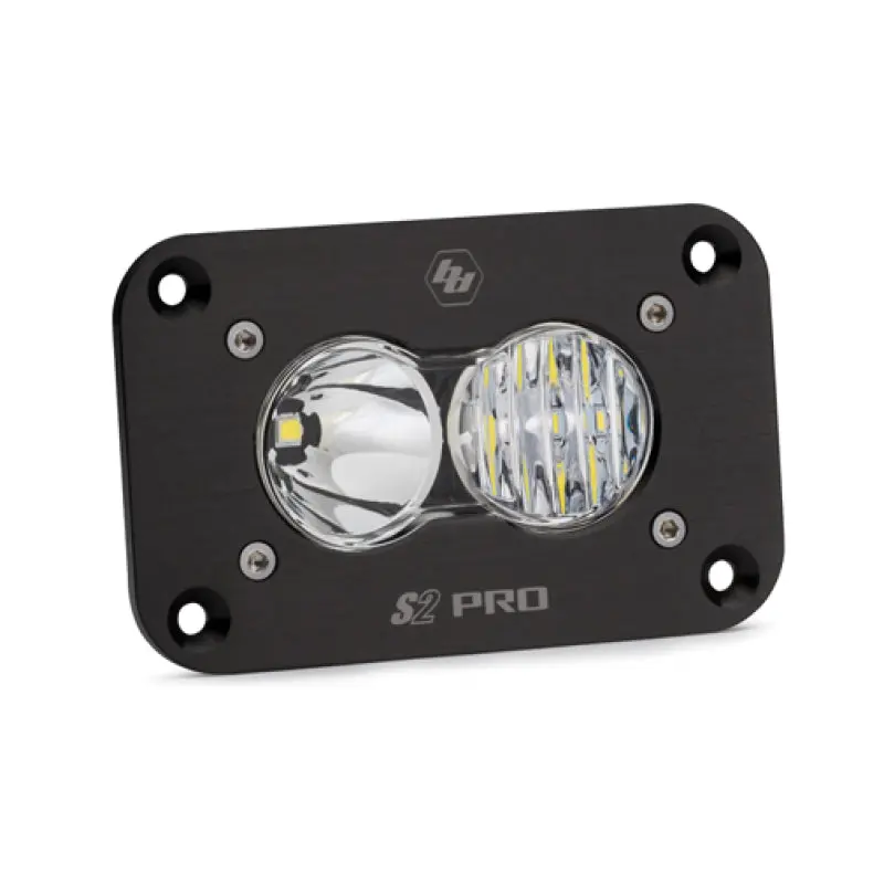 Baja Designs S2 Pro Flush Mount Driving Combo Pattern Led Work Light - Clear 1