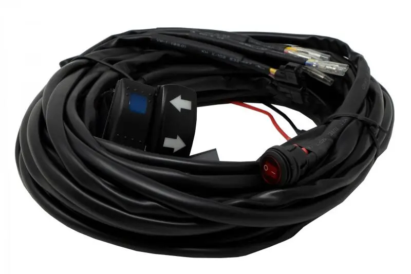 Baja Designs Utv Rtl-S Stand-Alone Turn Signal Harness Blk 1