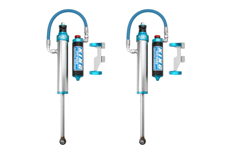 King Shocks 2007+ Toyota Tundra Rear 2.5 Dia Remote Reservoir Shock W/Adjuster (Pair) 1