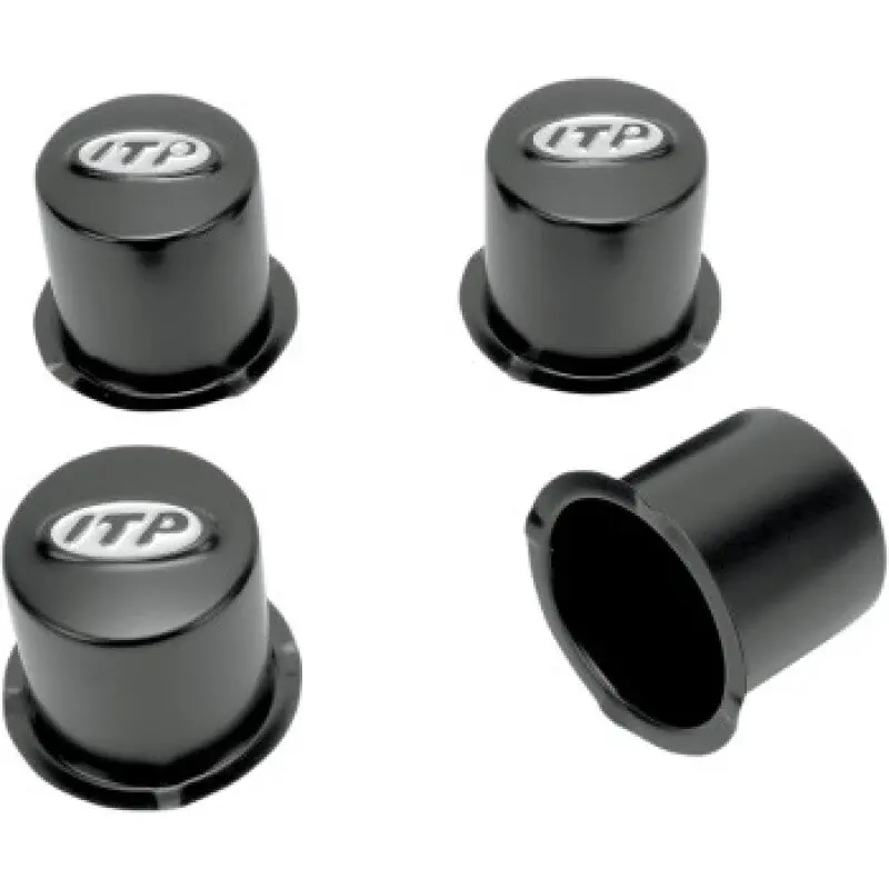 Itp Center Cap (Set Of 4) - 4X110 - Black 1