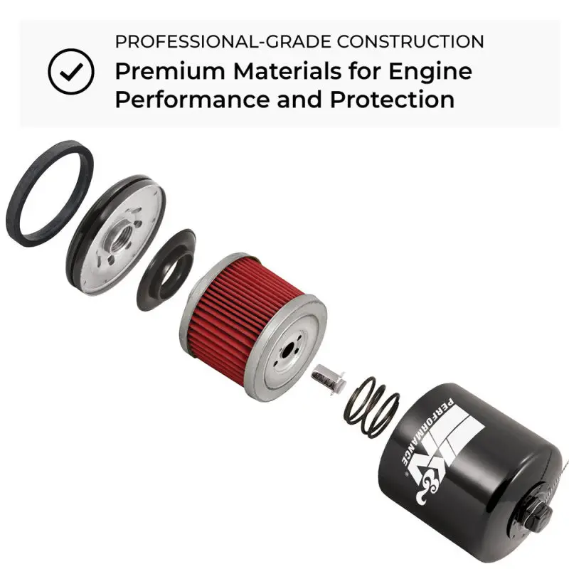 K&N Honda 2.719In Od X 1.781In H Oil Filter 2