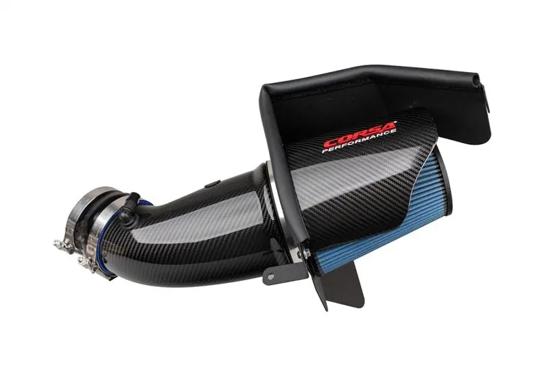 Corsa 19-23 Dodge Challenger Srt/Hellcat/Redeye/Demon Carbon Fiber Intake W/ Maxflow Oiled Filter 1