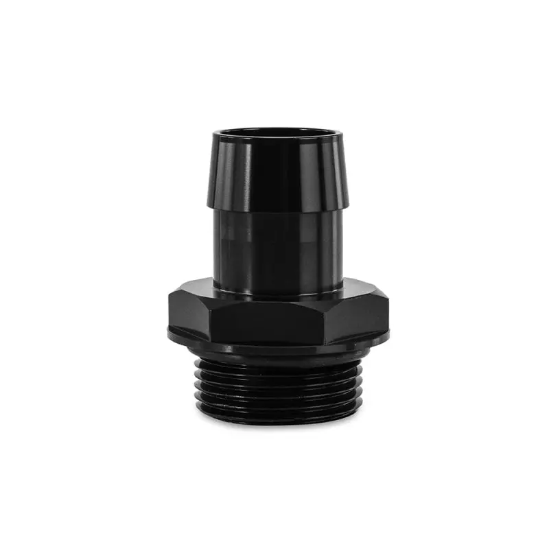 Mishimoto -16Orb To 1In. Hose Barb Aluminum Fitting - Black 1
