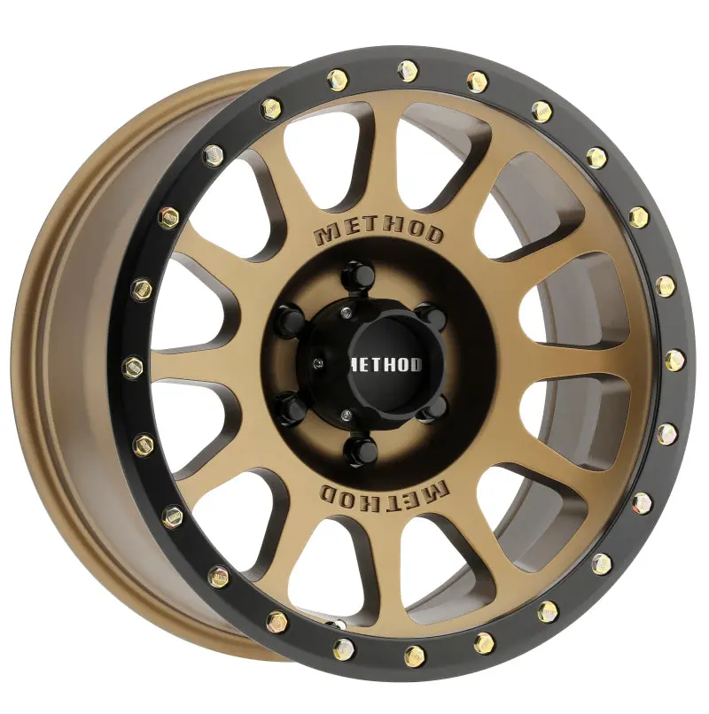 Method Mr305 Nv 18X9 +18Mm Offset 6X5.5 108Mm Cb Method Bronze/Black Street Loc Wheel 1