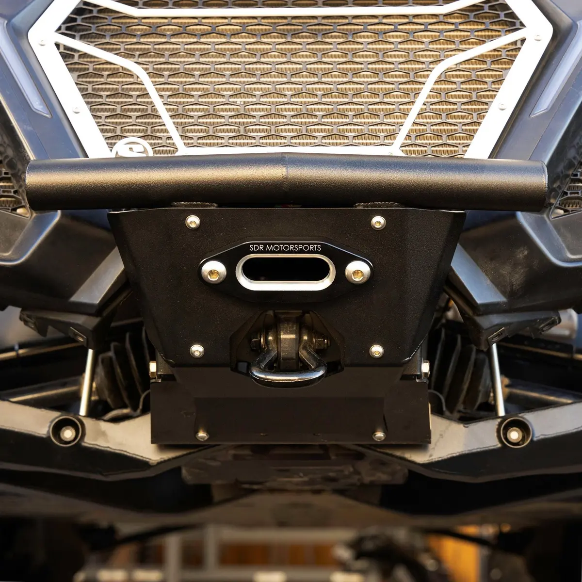 Can Am Maverick R Single Tube Front Winch Bumper 1