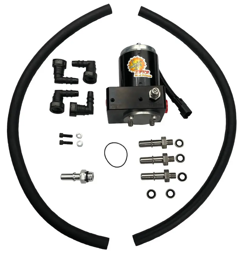 Pureflow Raptor 98.5-02 Dodge 5.9L Cummins Frrp-150 Factory Replacement Fuel Pump W/Big Line Kit 1