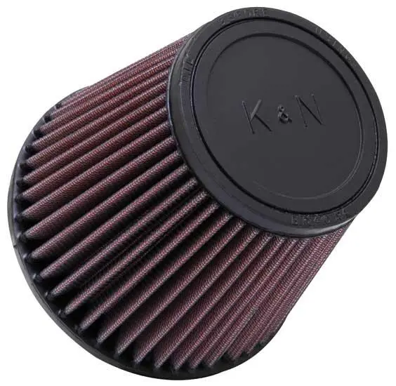 K&N Filter Universal Rubber Filter 3 Inch Flange 6 Inch Base 4 Inch Top 5 Inch Height 1